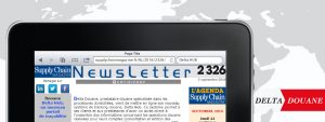 Le nouveau portail Delta HUB de Delta Douane dans la newsletter n°2326 de "Supply Chain Magazine"